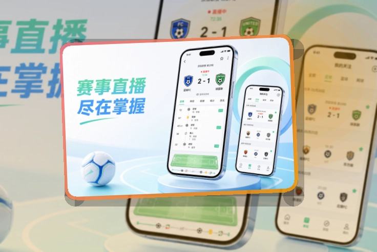 多端衔接 · 手机看赛入口 · 比赛页打开更自然界面展示